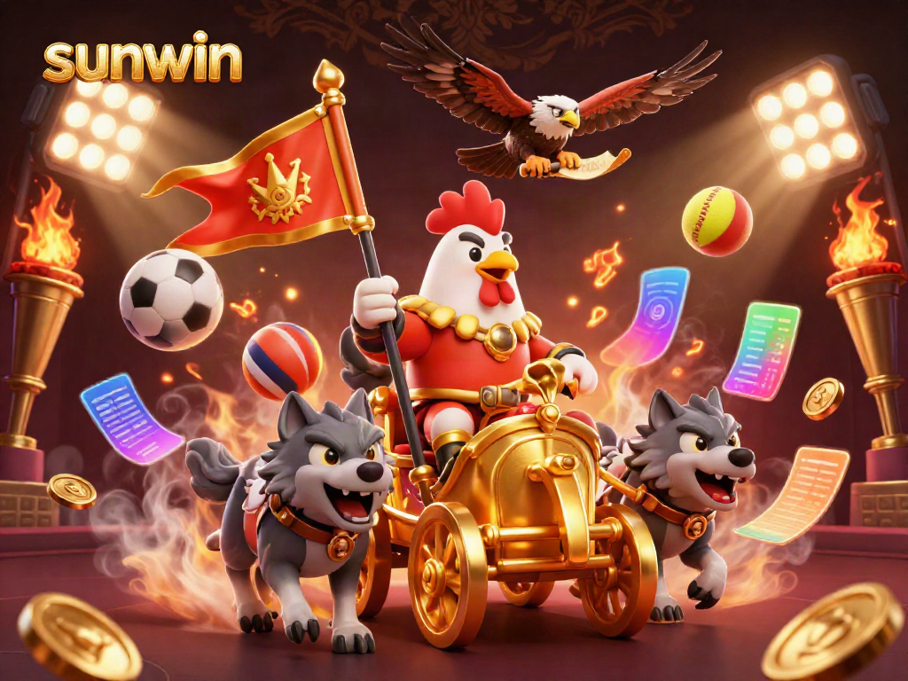 Experience thrilling gameplay at sunwin with dynamic sports betting elements and vibrant casino graphics.